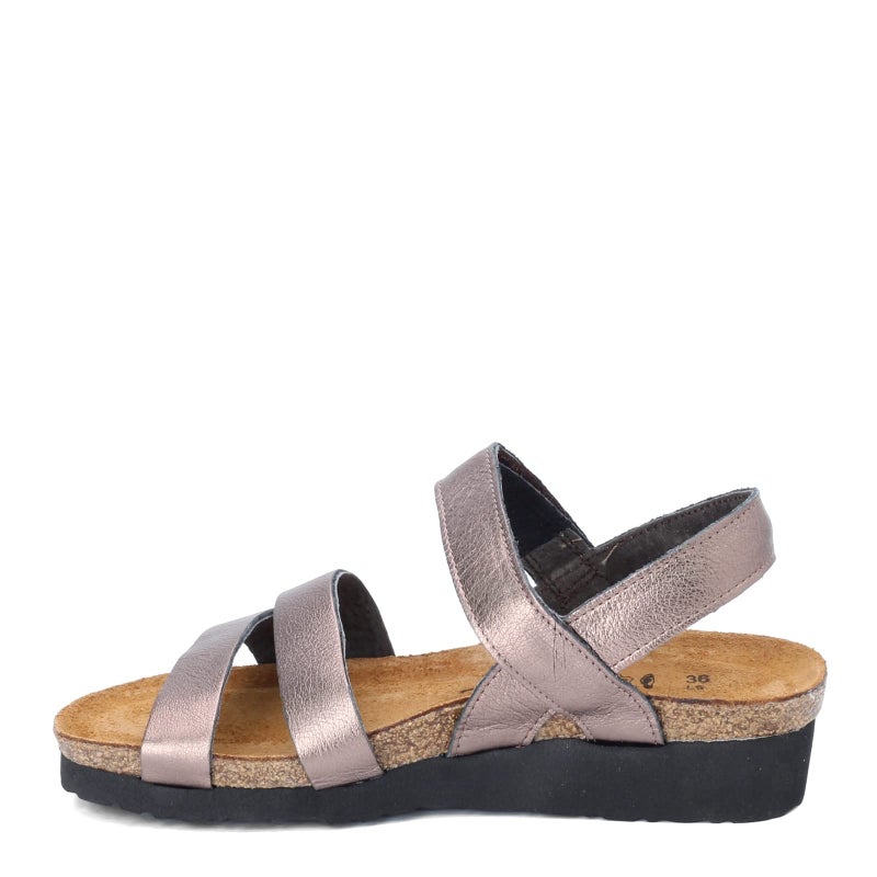 NAOT Kayla Women's Sandals â€“ 3-Strap Support with Backstrap, Cork-Latex Footbed, Arch Support â€“ Comfortable for All-Day Walking Radiant Copper Lthr 9-9.5 N-M US - Image 4